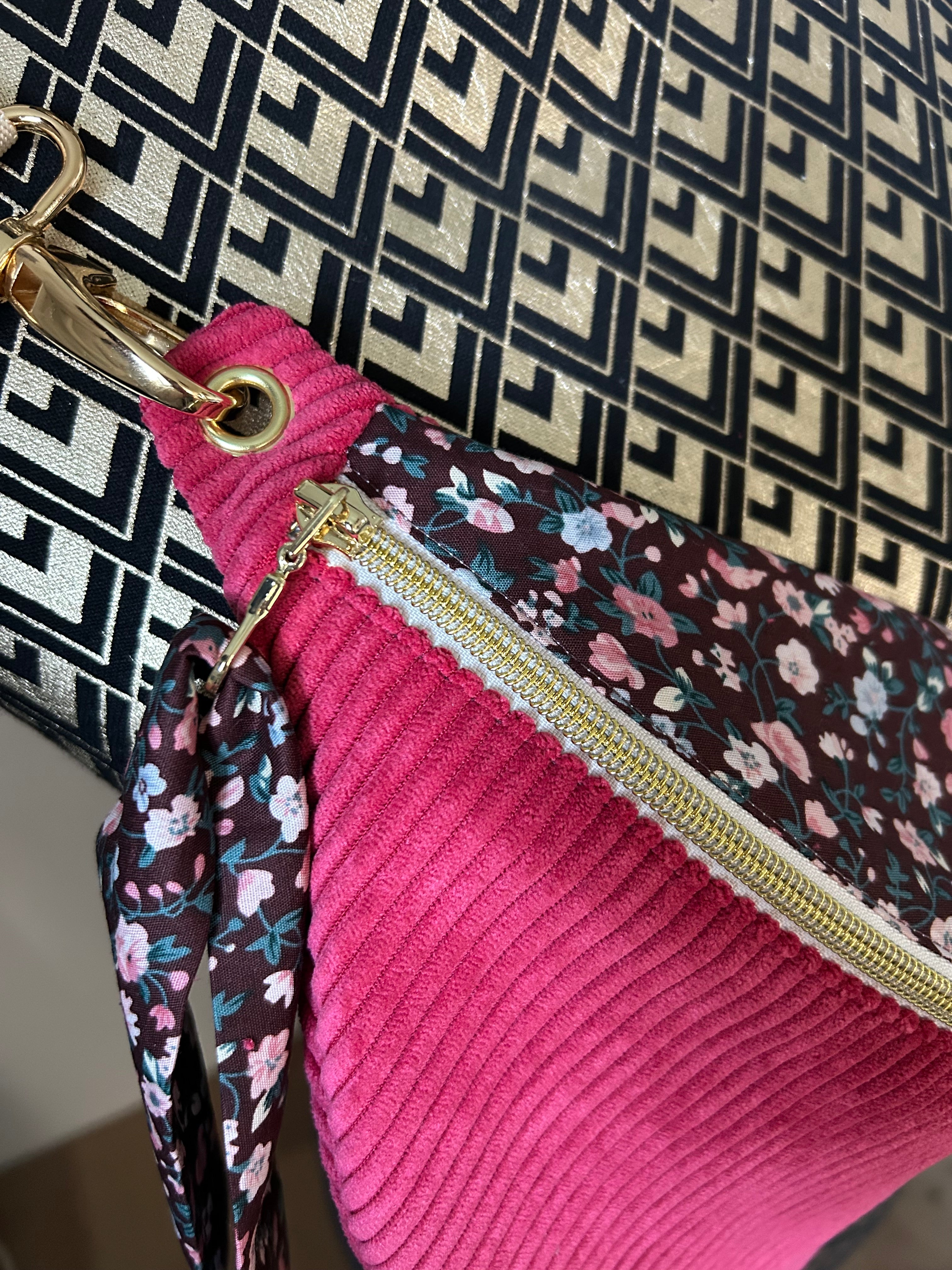 Banane velours côtelé