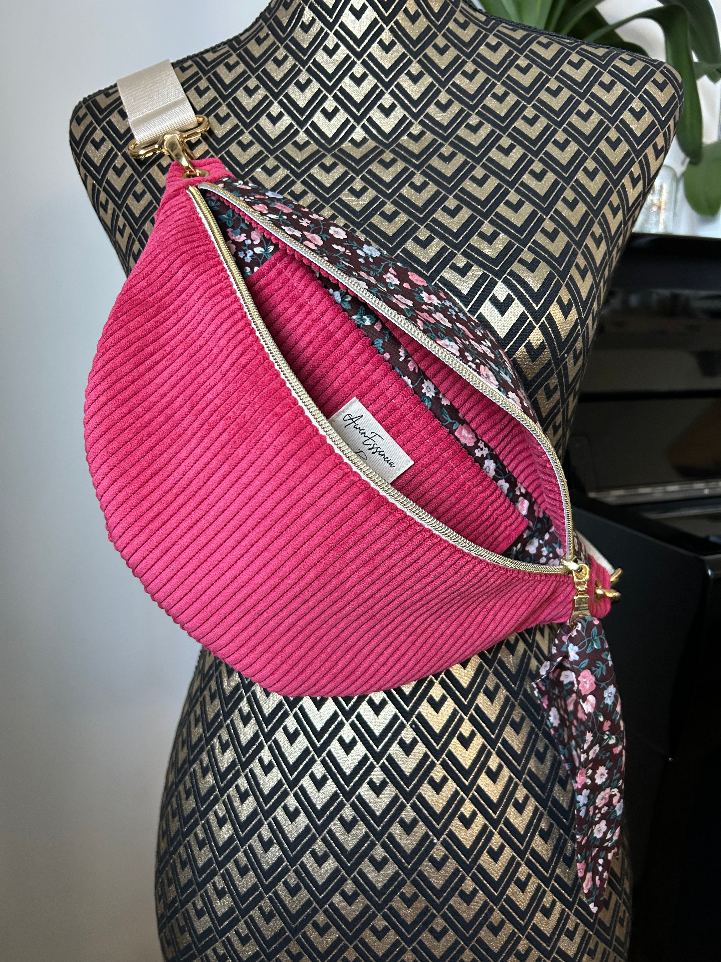 Banane velours côtelé